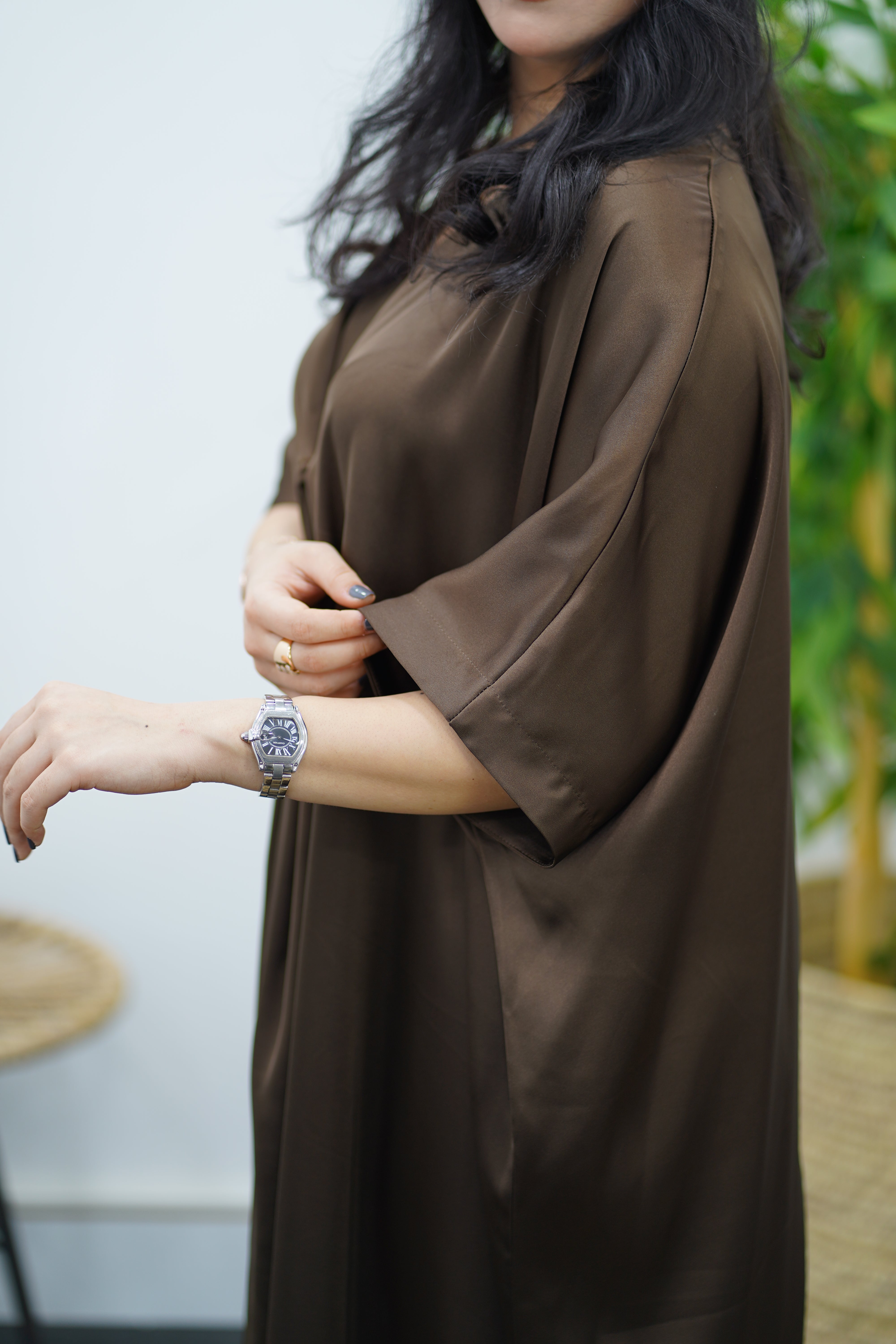 Robe Gandoura - Marron Chocolat