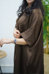 Robe Gandoura - Marron Chocolat