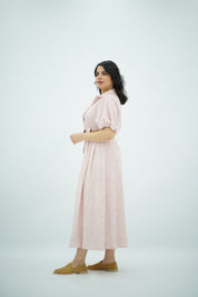 Robe Midi fluide Rose bébé