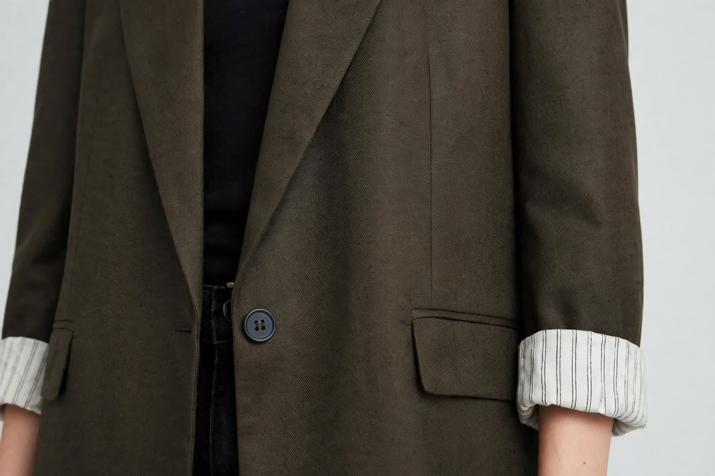 Blazer Oversize Kaki