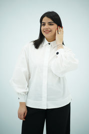 Chemise à Manches Bouffantes