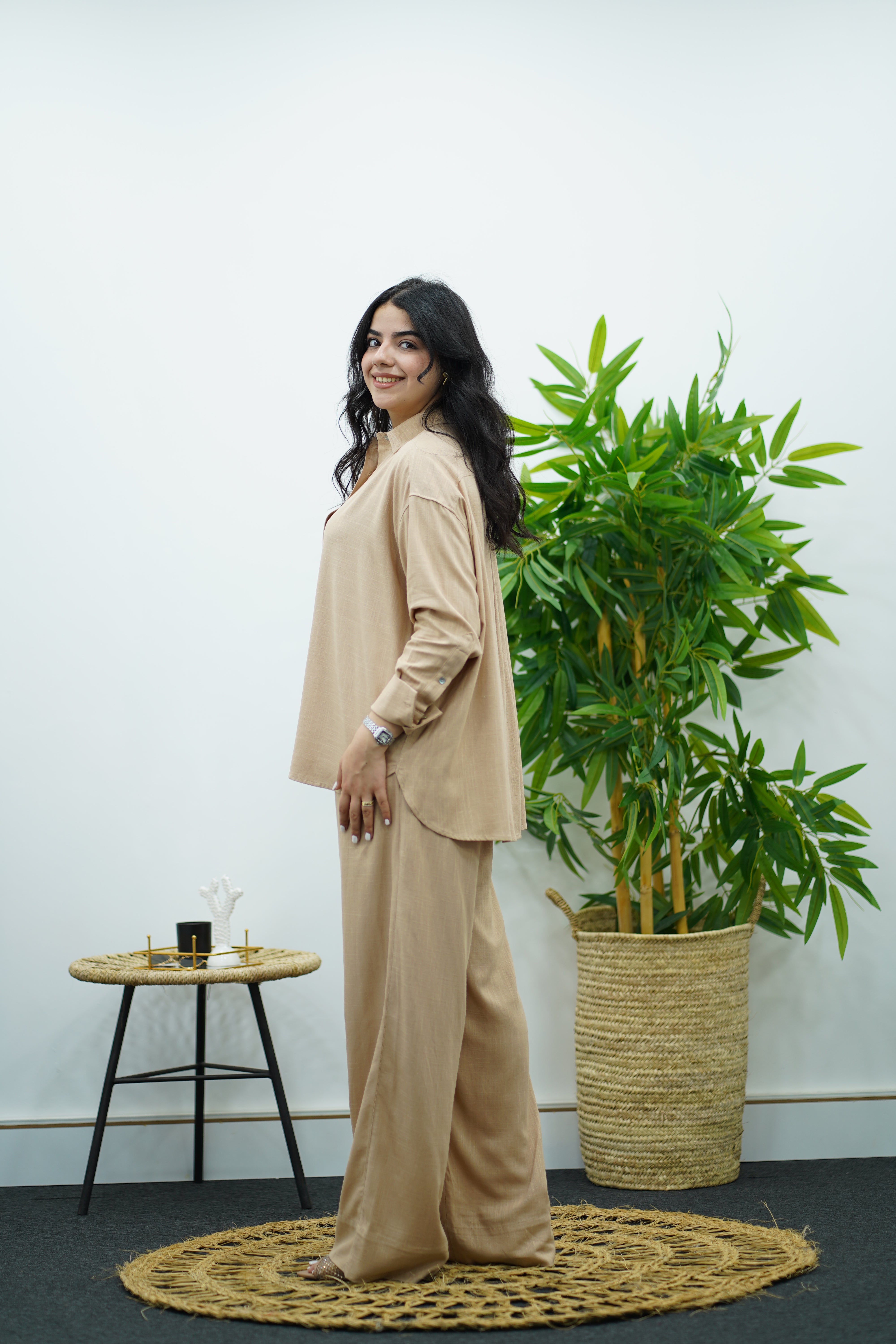 Ensemble en Lin - Chemise & Pantalon