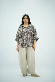 Chemise Ample à Imprimé Paisley