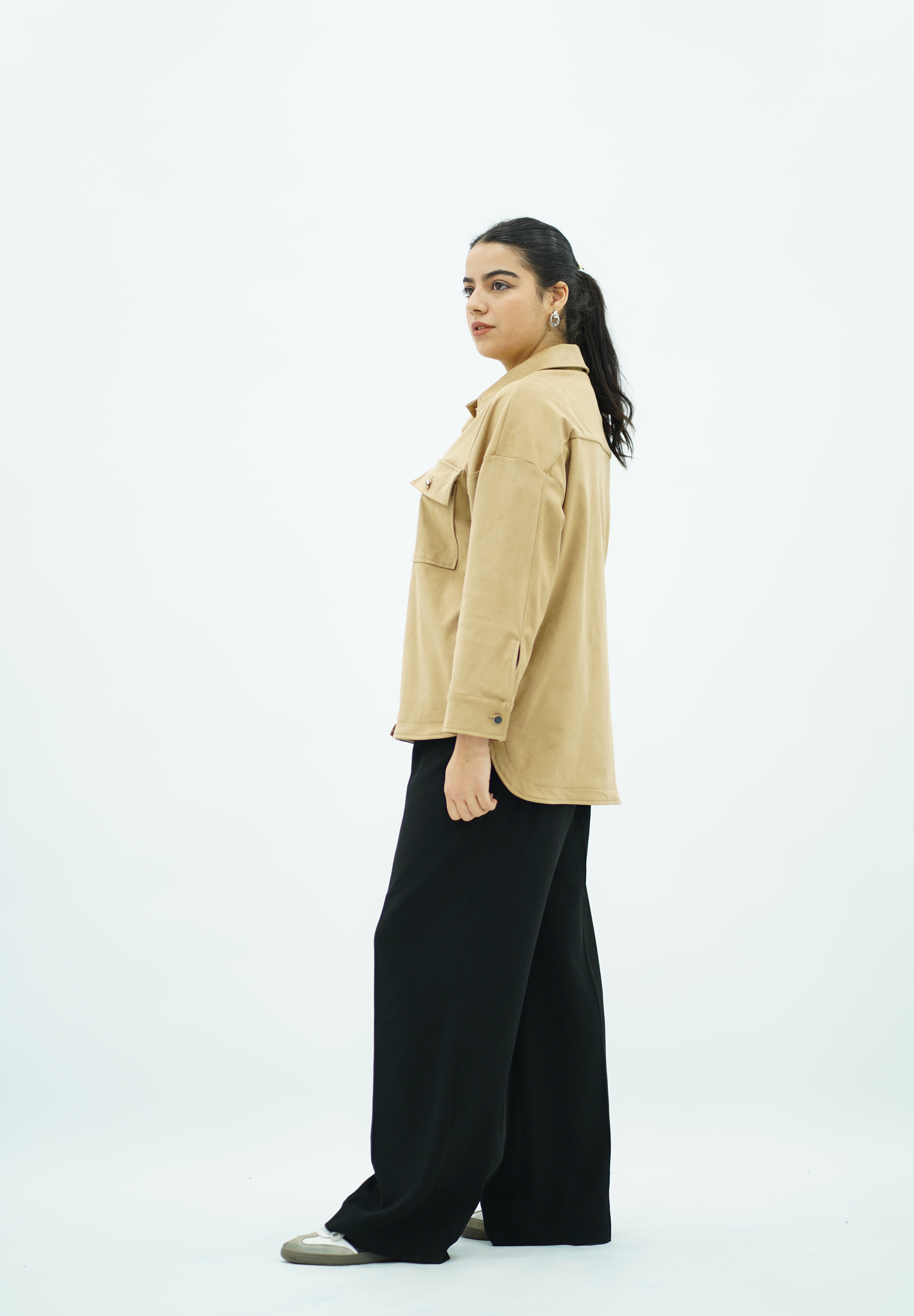 Surchemise en Faux Daim
