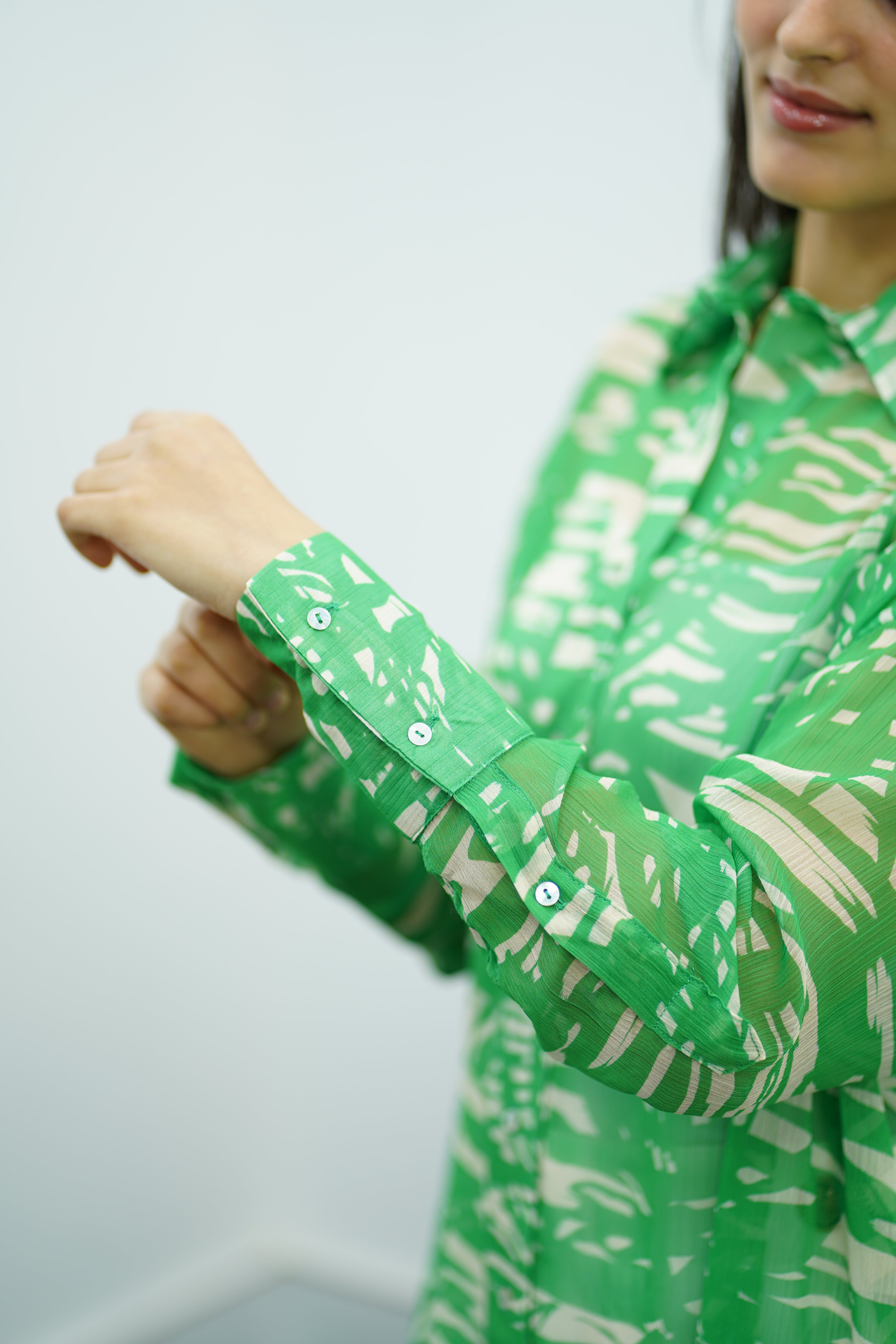 Chemise en mousseline