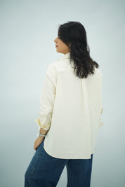 Chemise à Rayures Jaune