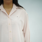 Chemise Oversize Rose Poudré Clair