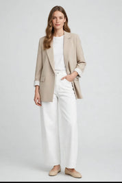 Blazer Oversize Beige Nude