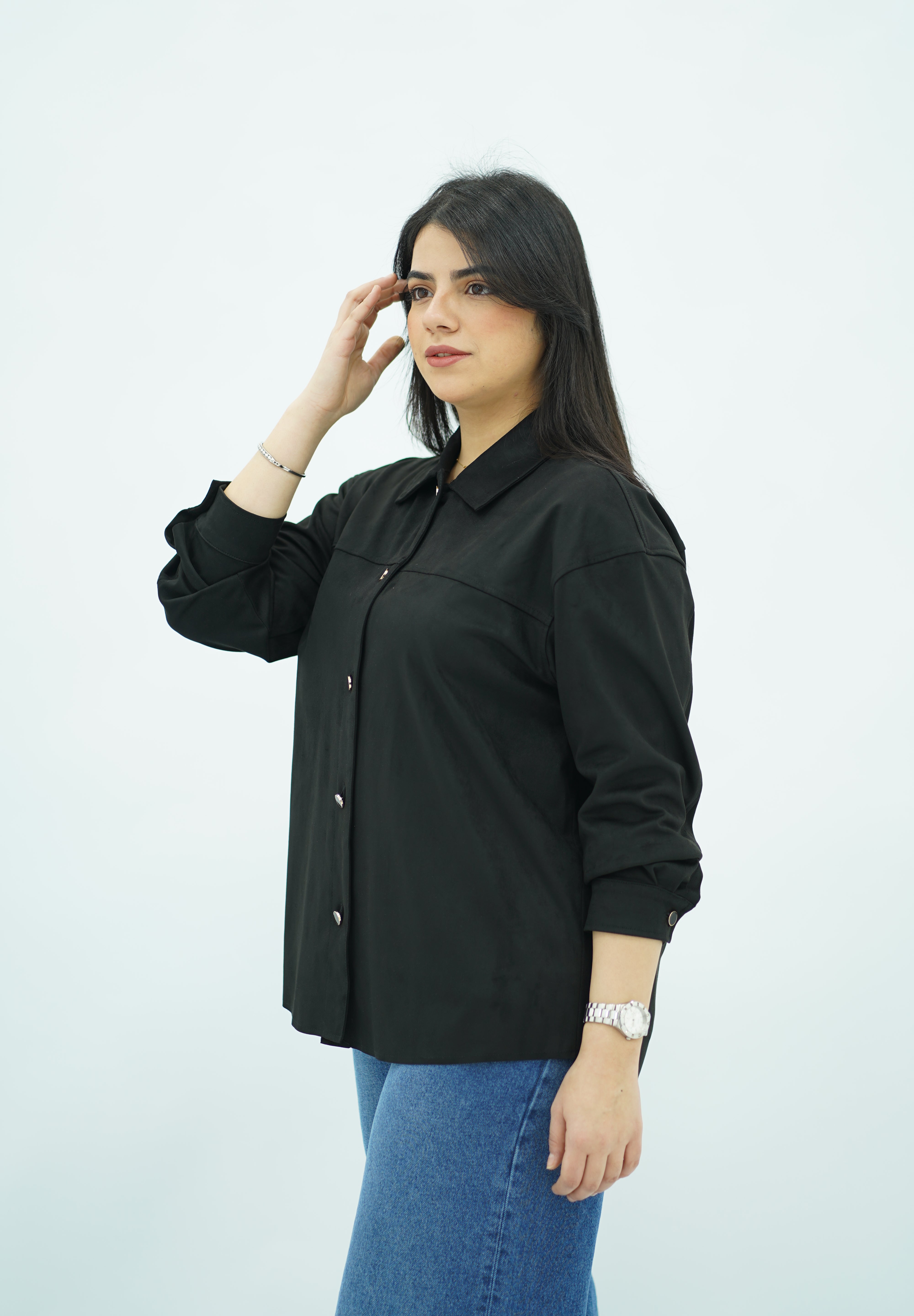 Surchemise Faux daim Noir 🖤