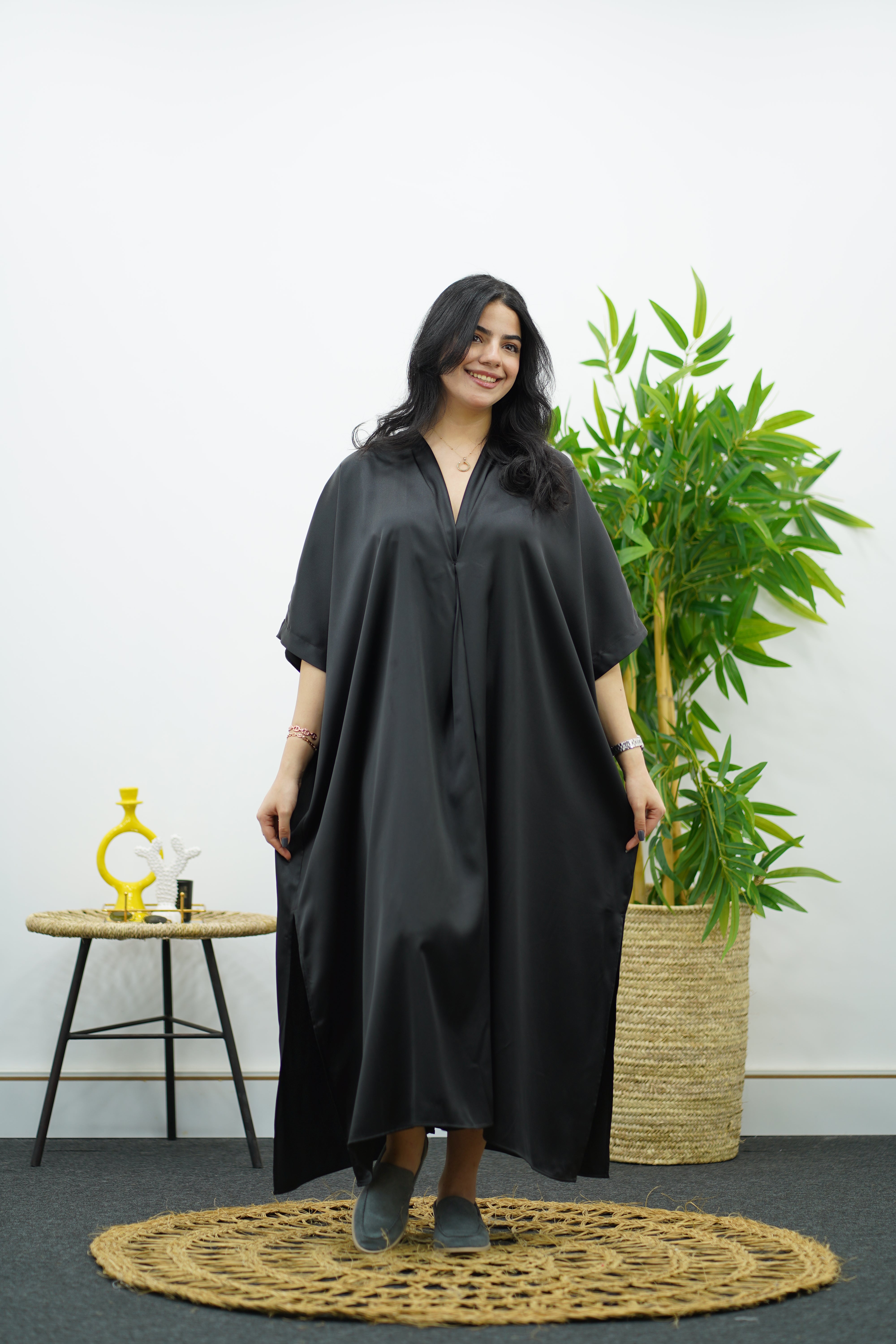 Robe Gandoura - NOIR