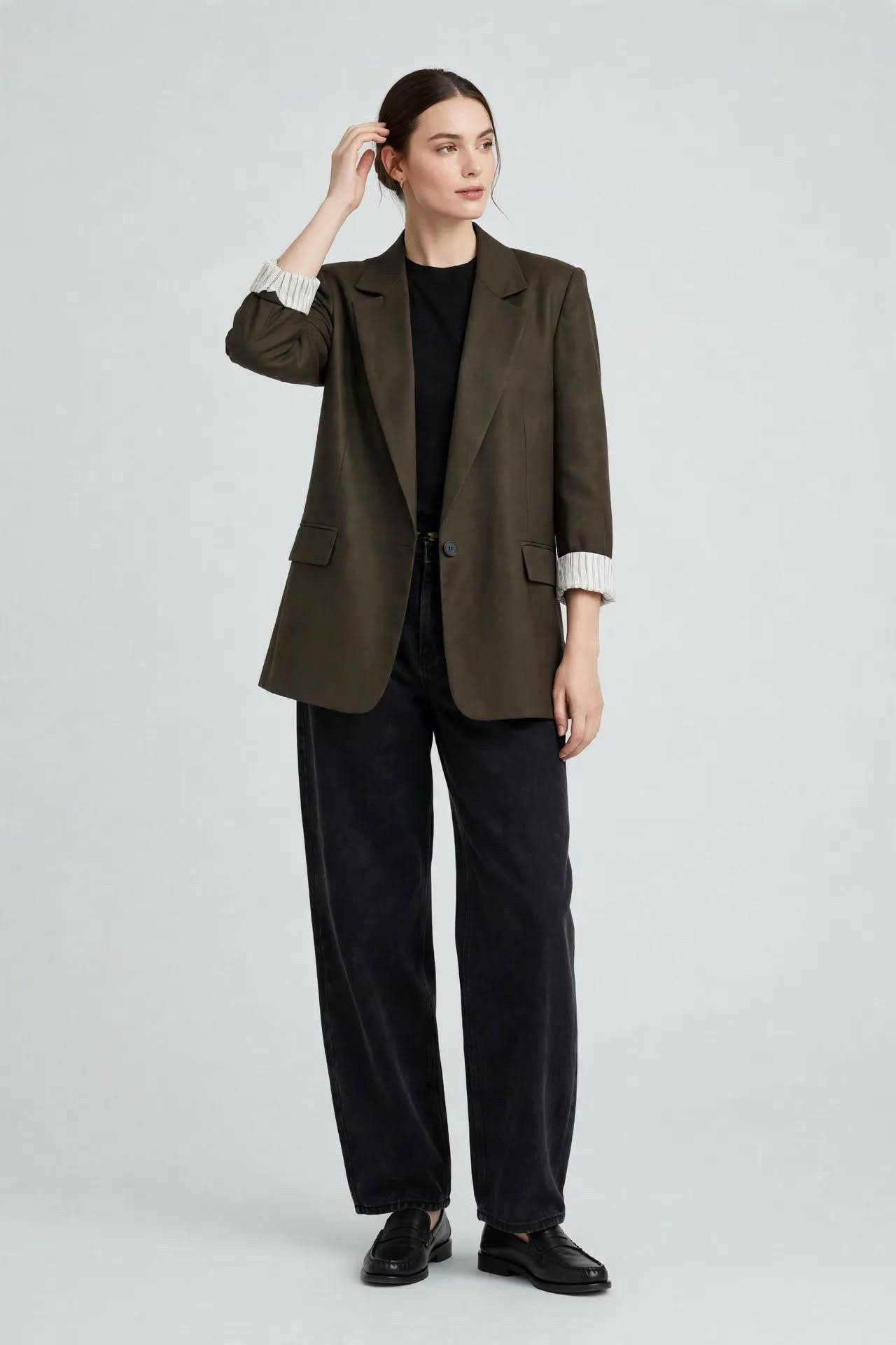 Blazer Oversize Kaki