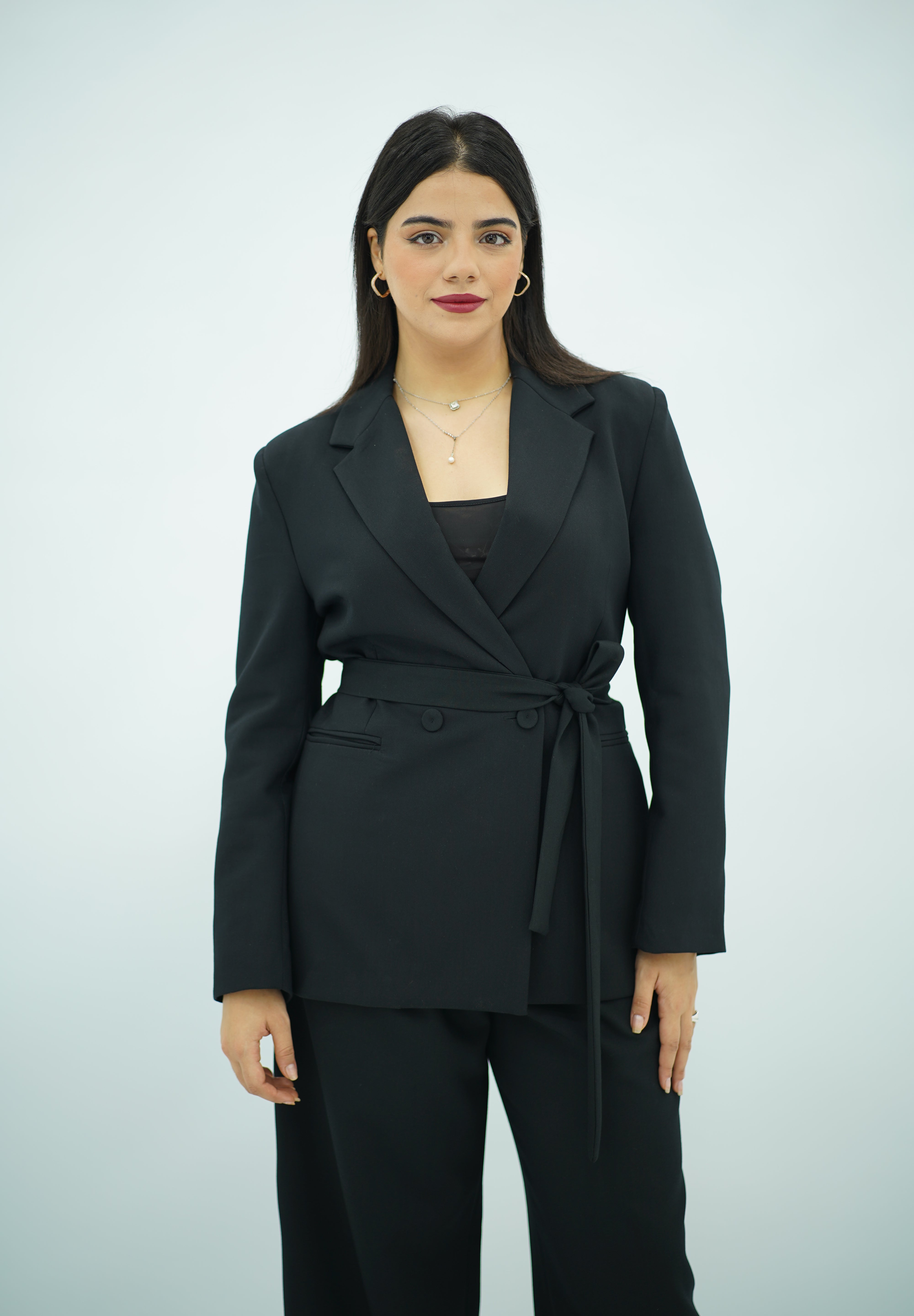 Tailleur Ceinturé