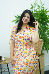 Robe imprimée à motifs