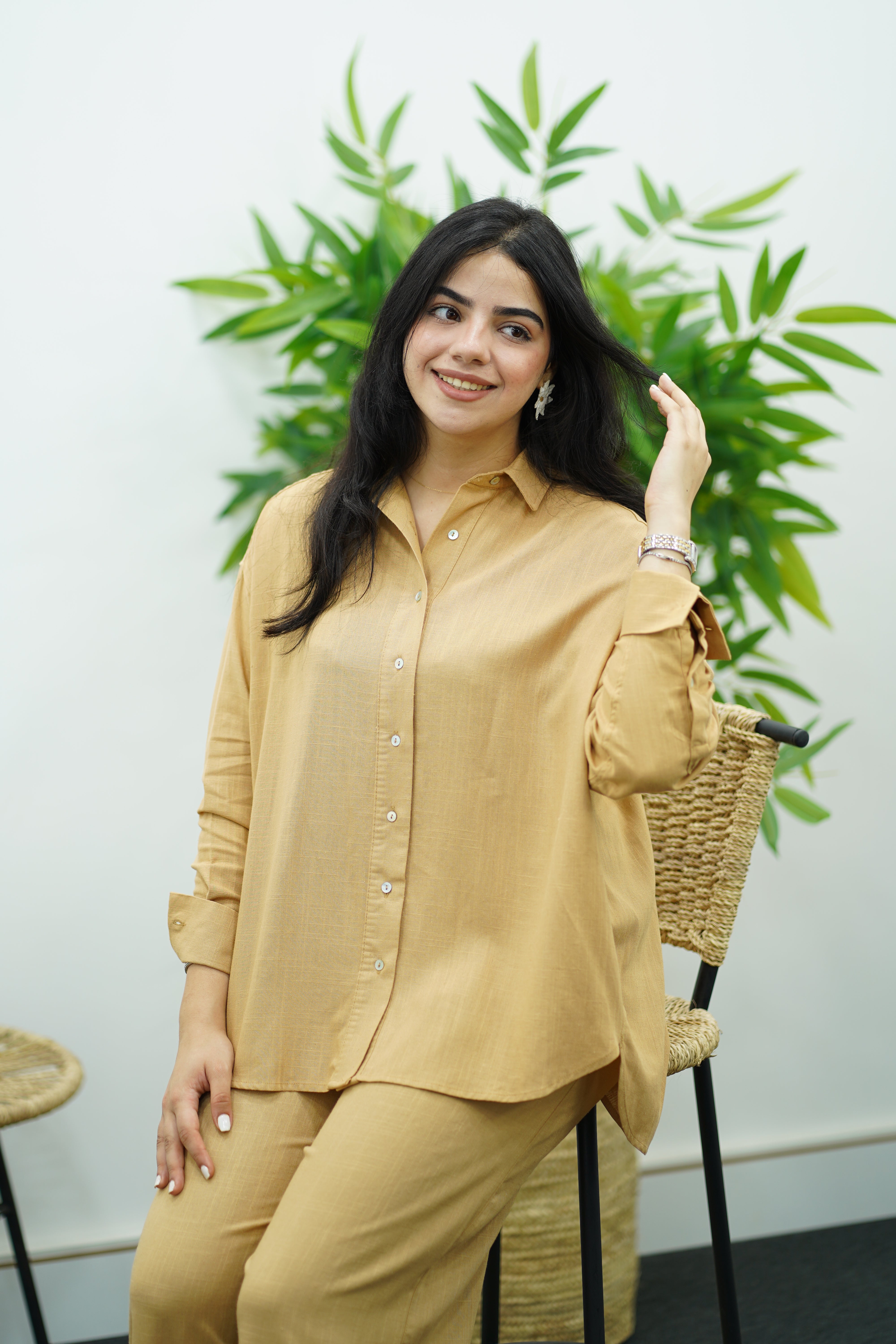 Ensemble En Lin - Chemise & Pantalon