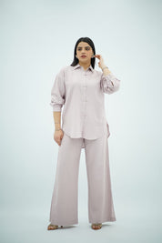 Ensemble Mauve - Chic Coréen Fluide