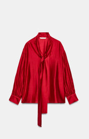 Blouse Rouge Lavallière