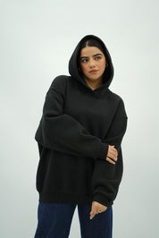 Sweat à capuche oversize 🖤