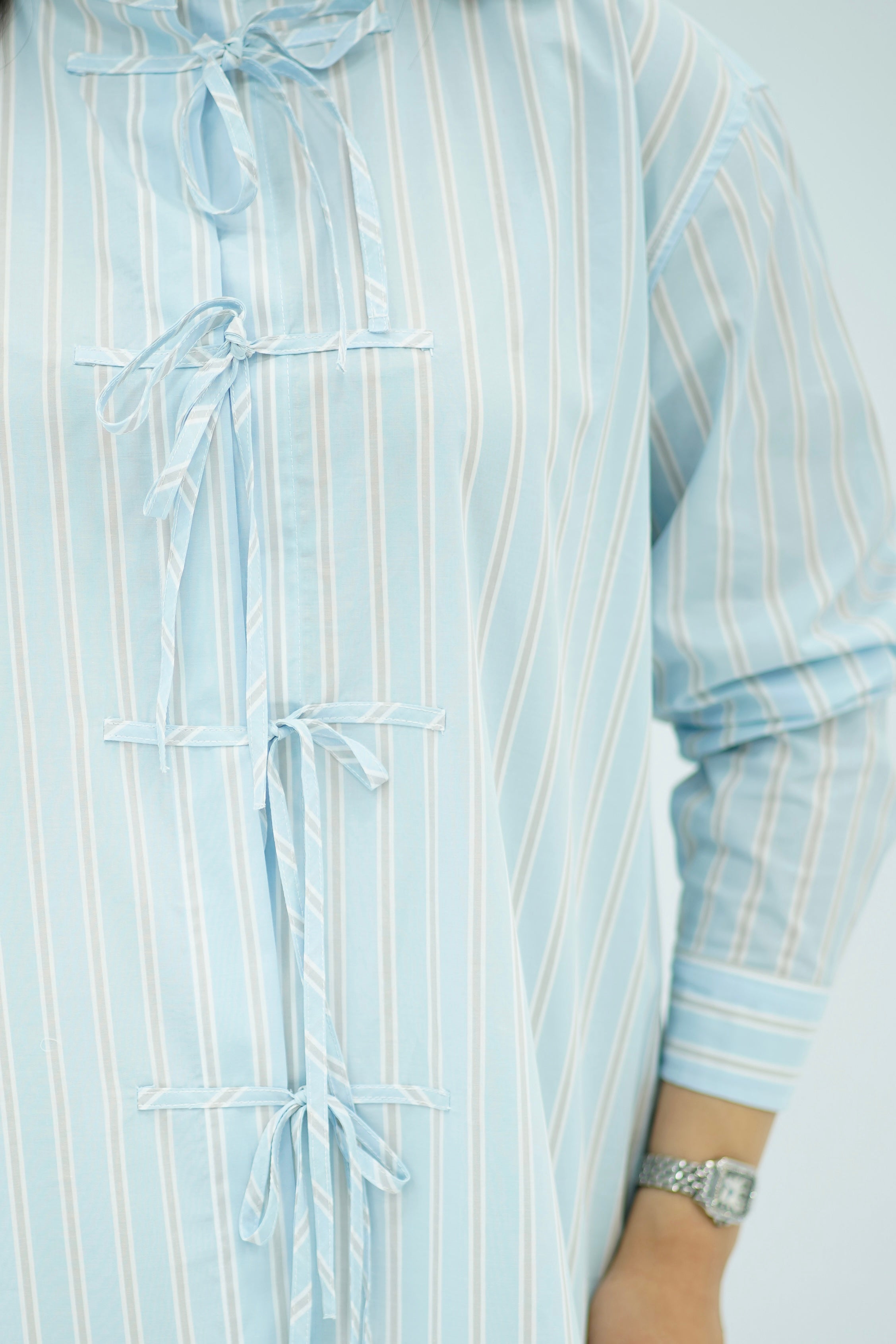 Chemise avec Détail Cordon