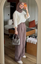 Chemise Texturée Crème – Élégance Naturelle