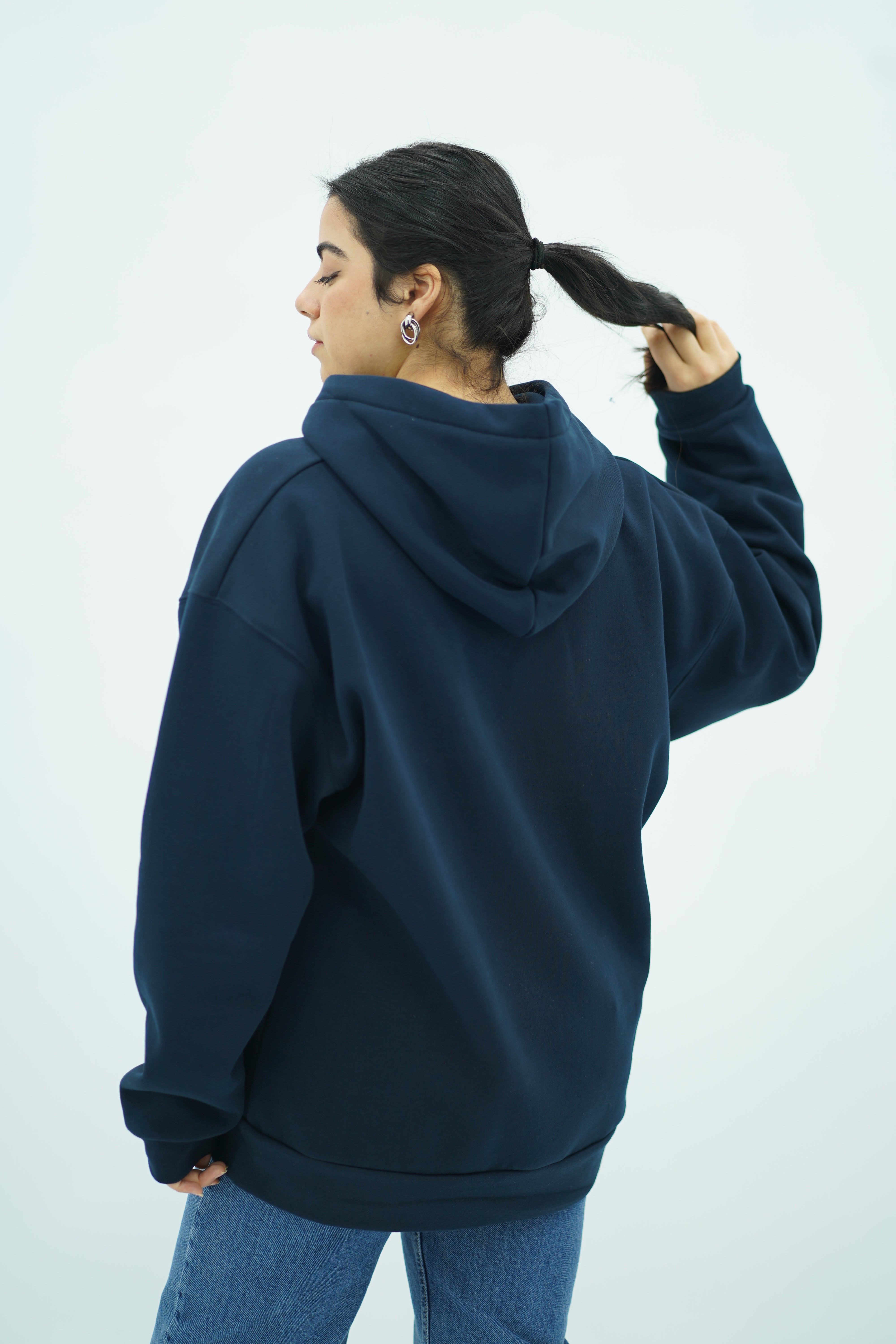 Capuche Oversize Bleu nuit