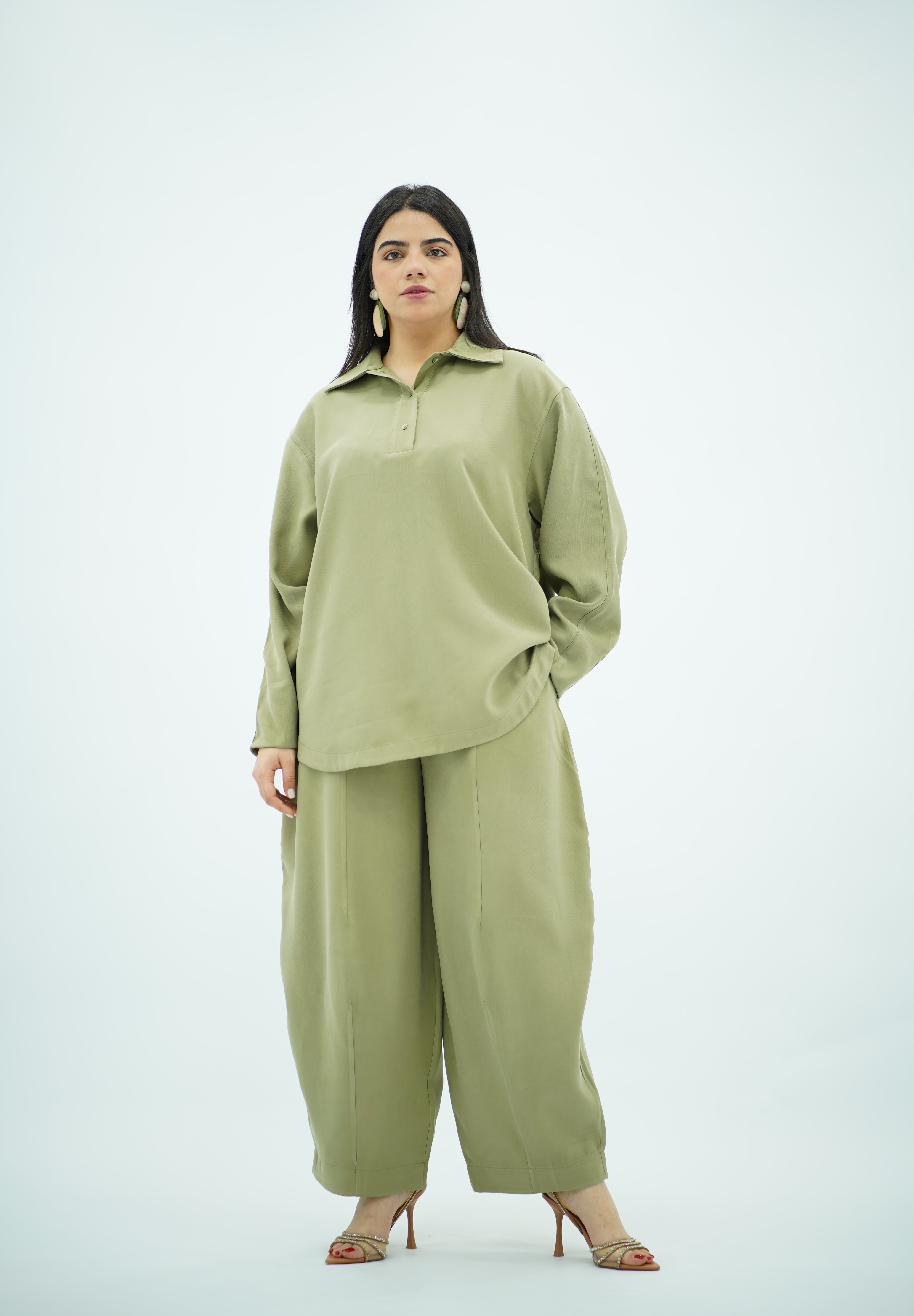 Ensemble en Tencel style ballonné