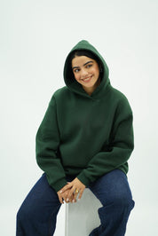 Sweat à capuche oversize 💚