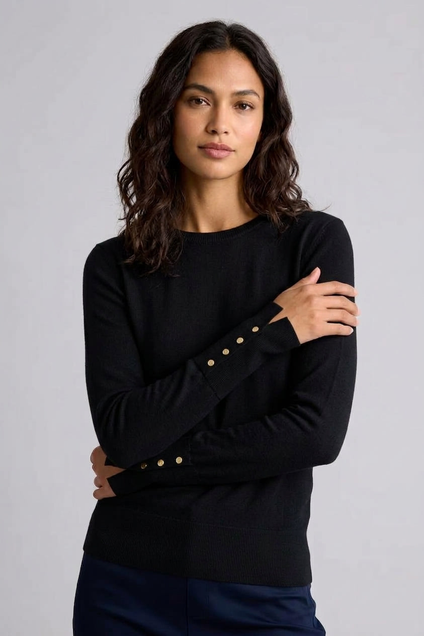 Pull en Maille Basic – Élégance Intemporelle