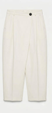 Pantalon Croisé  Blanc Cassé