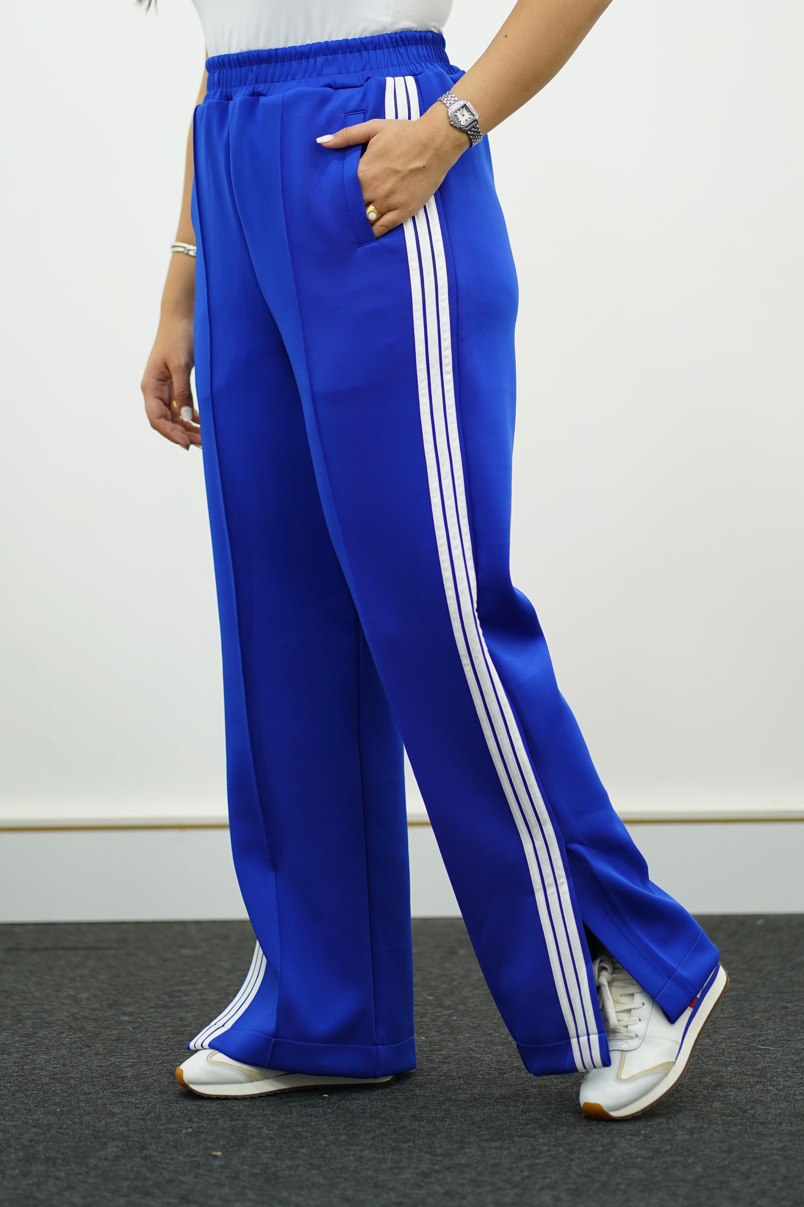 Pantalon jogging à Bandes Blanches