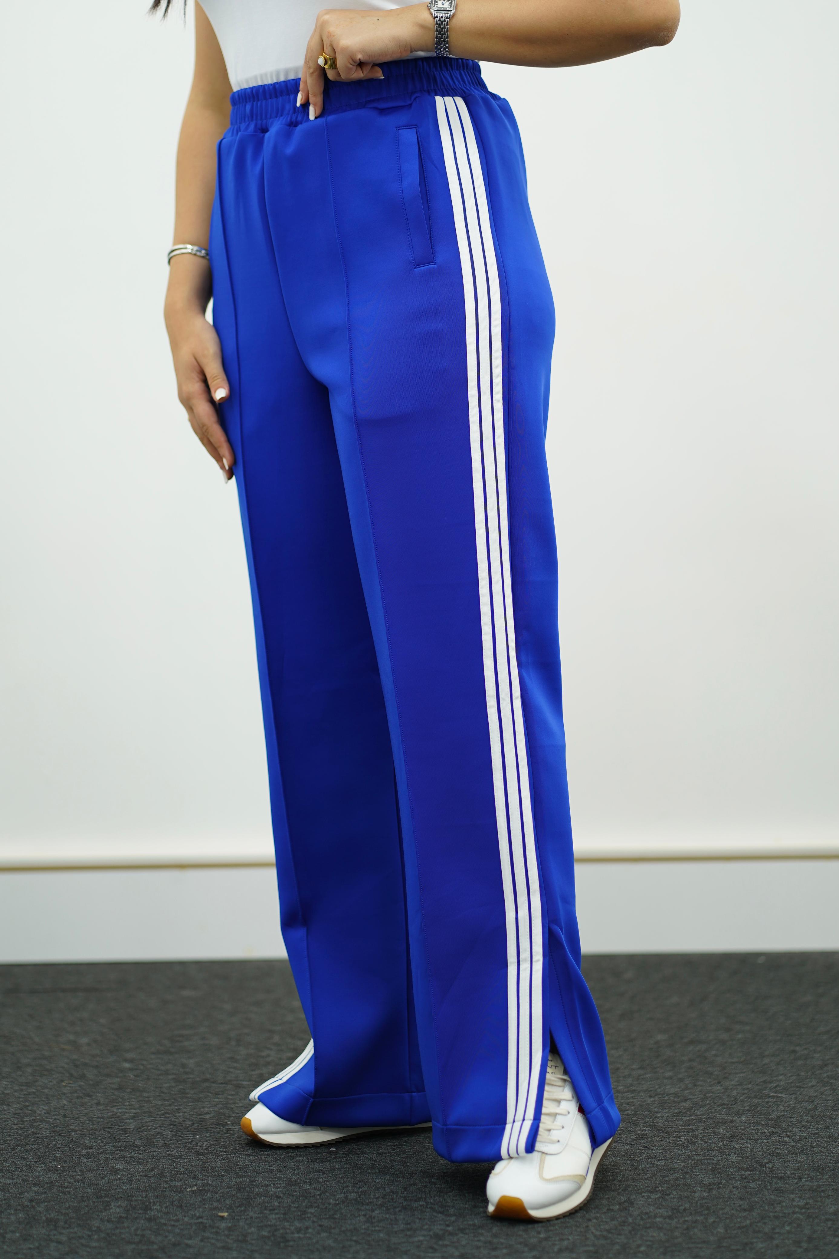 Pantalon jogging à Bandes Blanches
