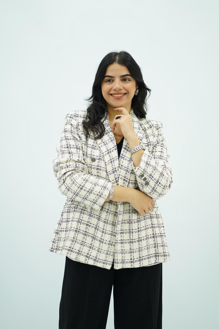 Veste à Carreaux en tweed