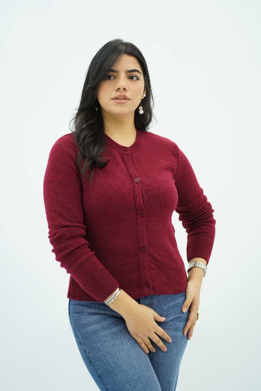 Cardigans Classique en Laine