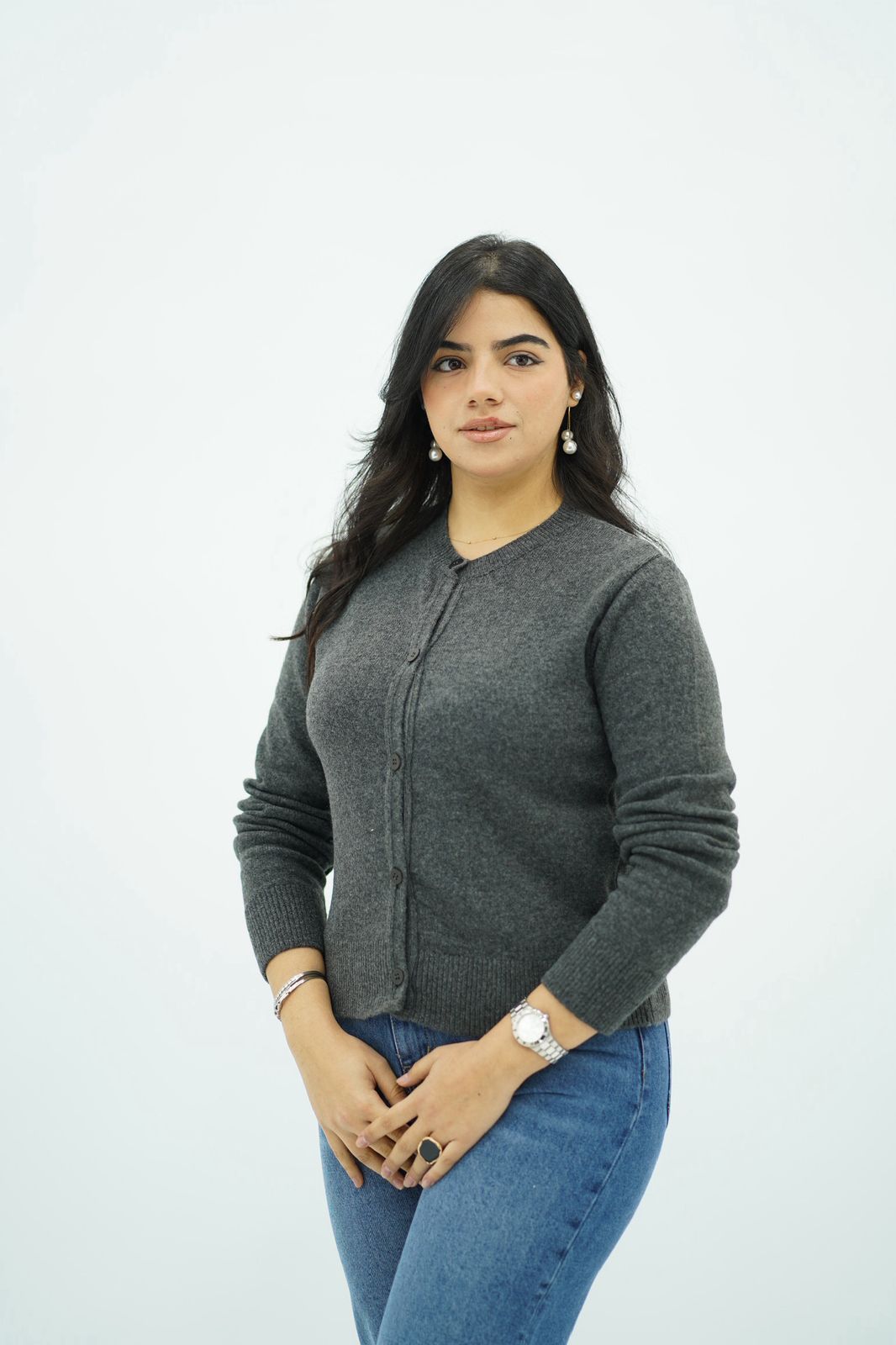 Cardigans Classique en Laine