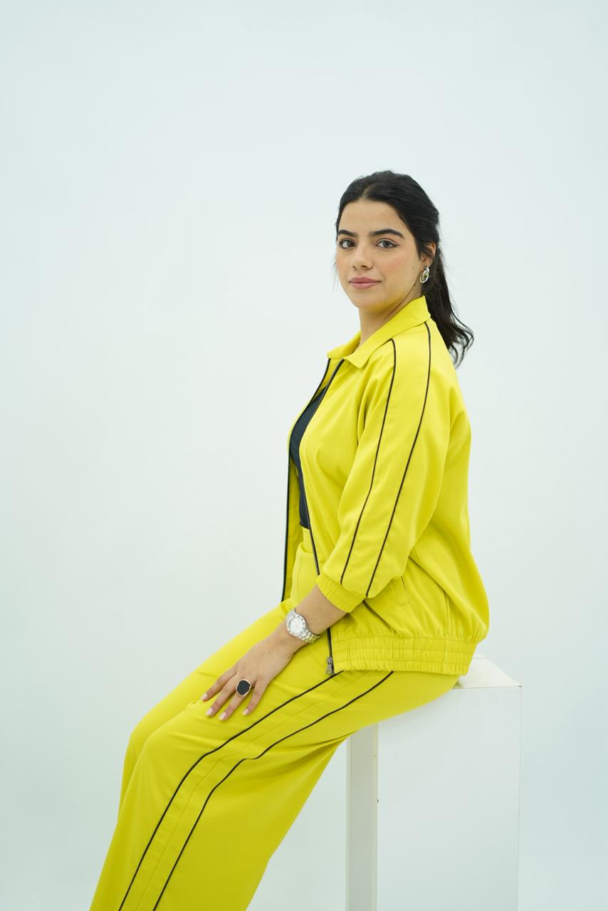 Ensemble Jaune Flache Fluide ⭐️