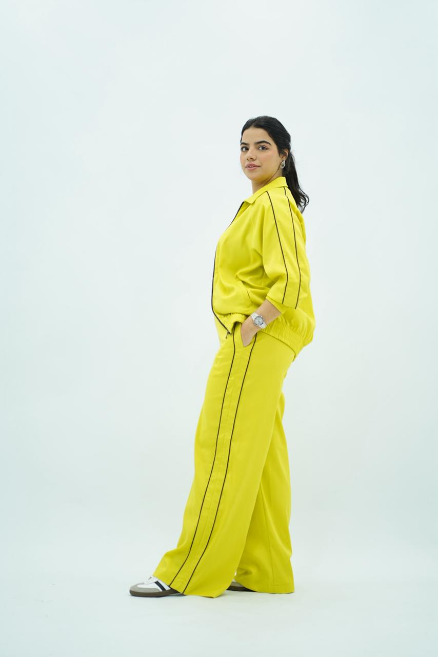 Ensemble Jaune Flache Fluide ⭐️