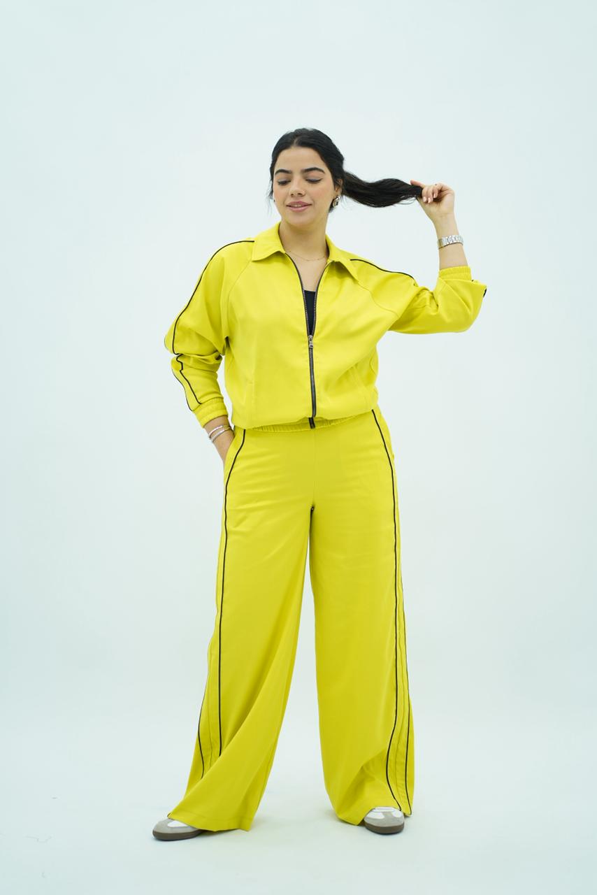 Ensemble Jaune Flache Fluide ⭐️