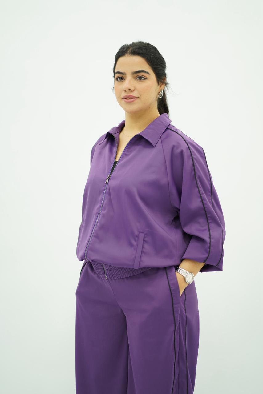 Ensemble Aubergine Fluide 🪻