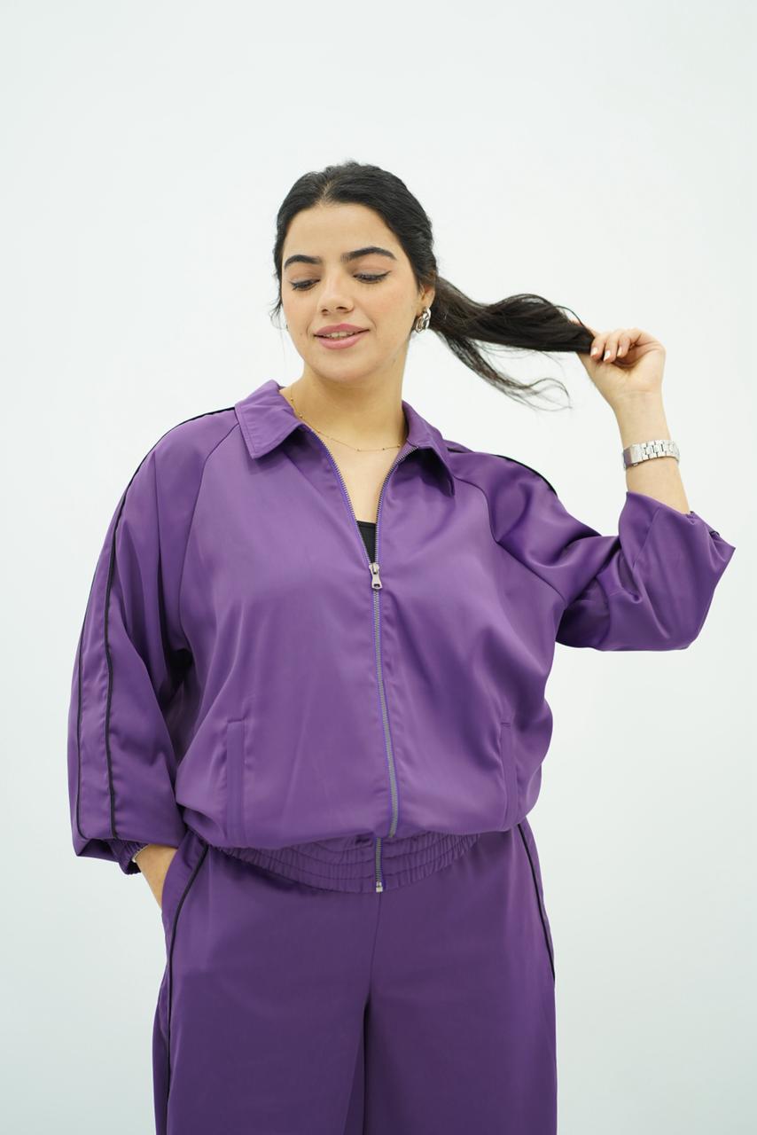 Ensemble Aubergine Fluide 🪻