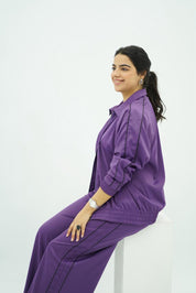 Ensemble Aubergine Fluide 🪻