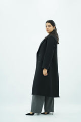 Manteau Noir long