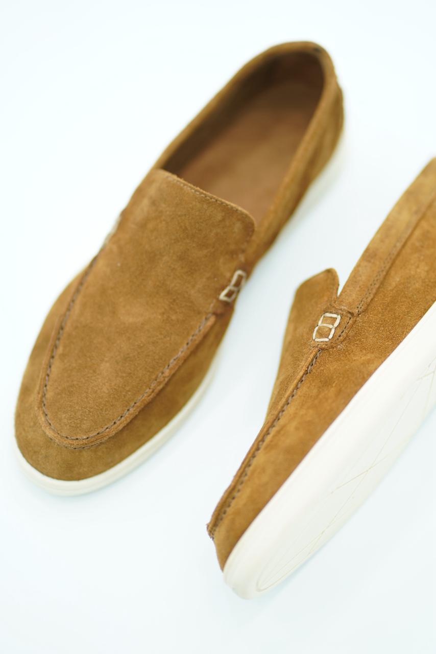 Mocassins En Faux Daim