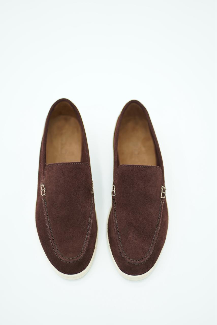 Mocassins En Faux Daim