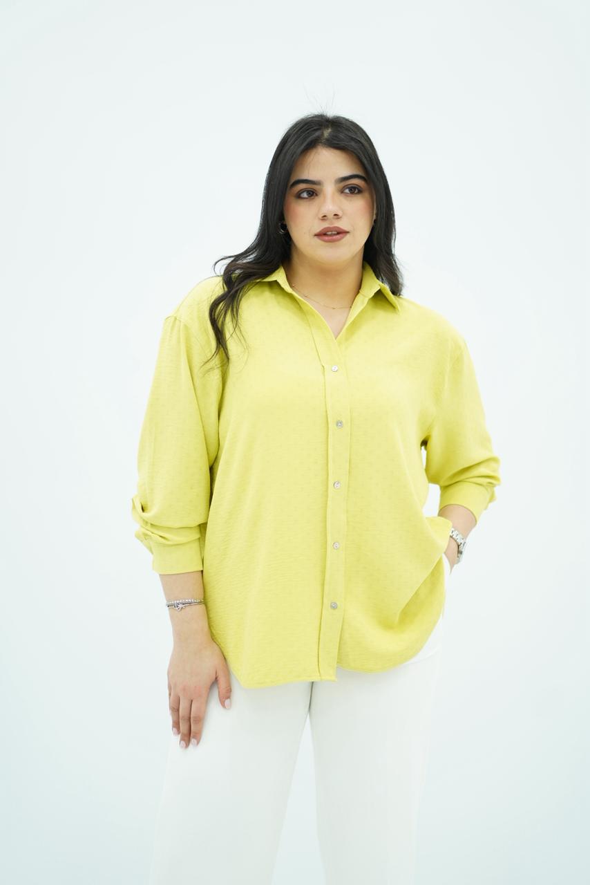 Chemise Fluide - Jaune Citron