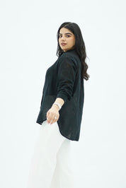 Chemise en Lin - Noire