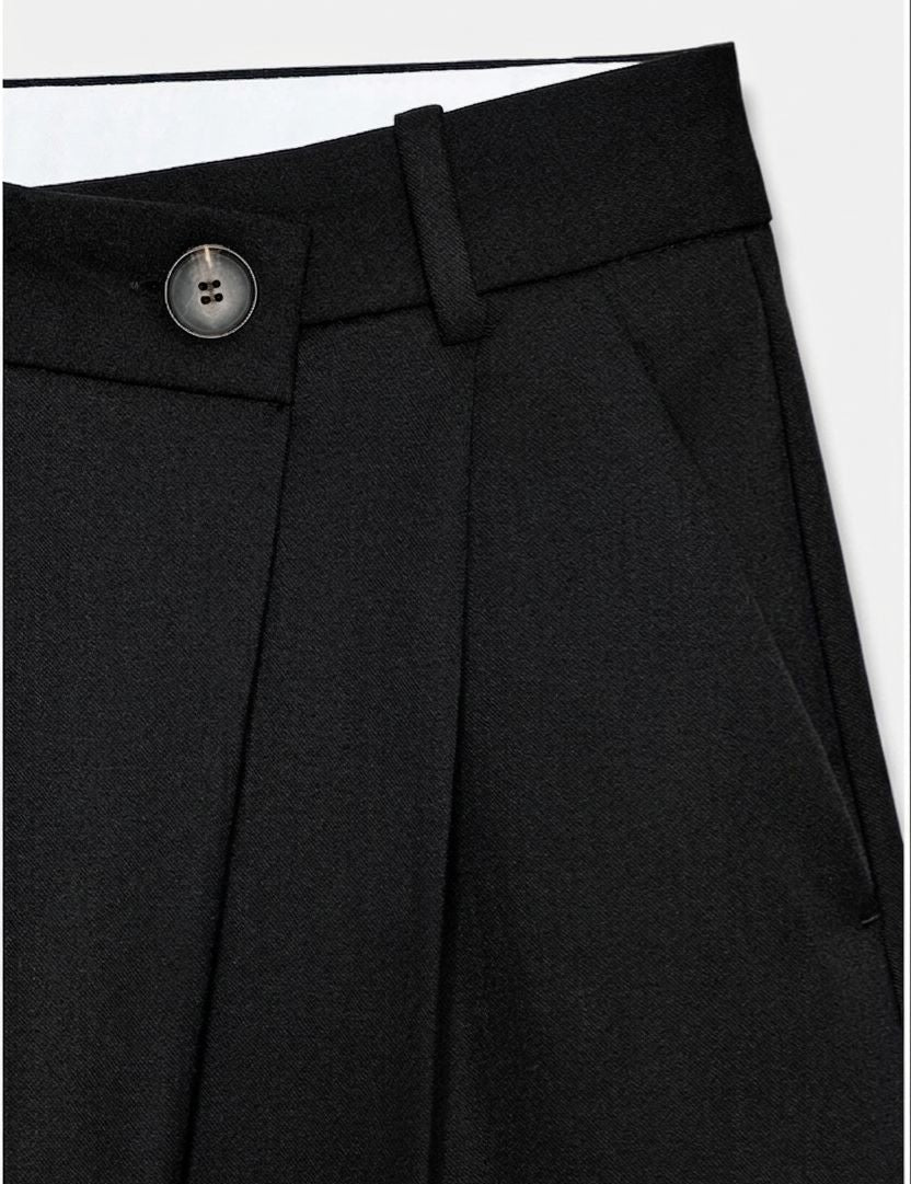 Pantalon Tailleur Croisé