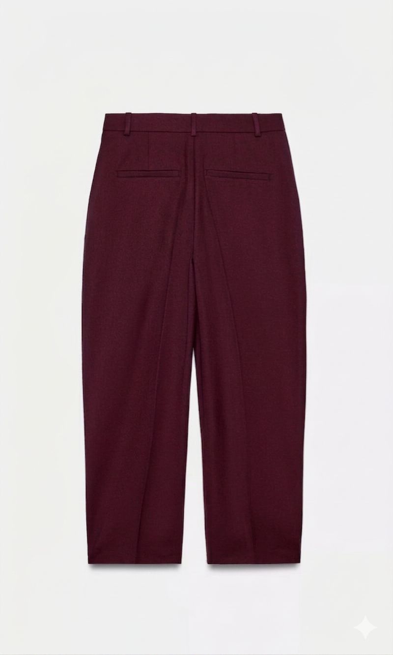 Pantalon Tailleur Croisé