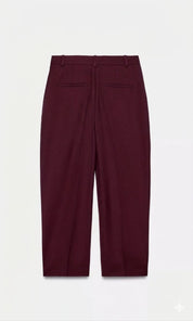 Pantalon Tailleur Croisé