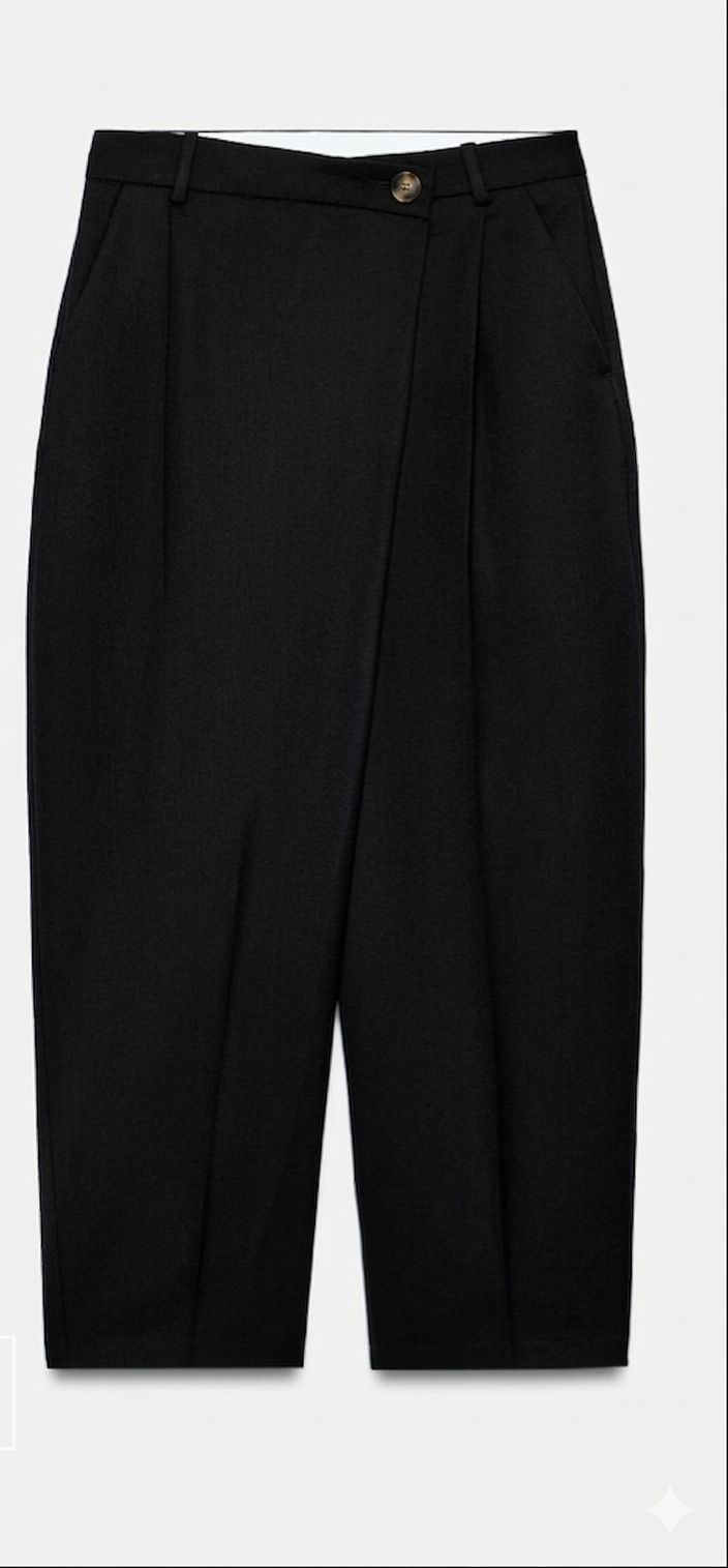Pantalon Tailleur Croisé