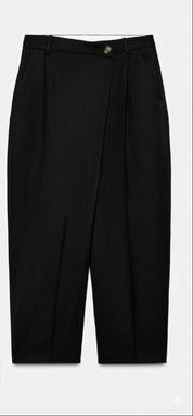 Pantalon Tailleur Croisé