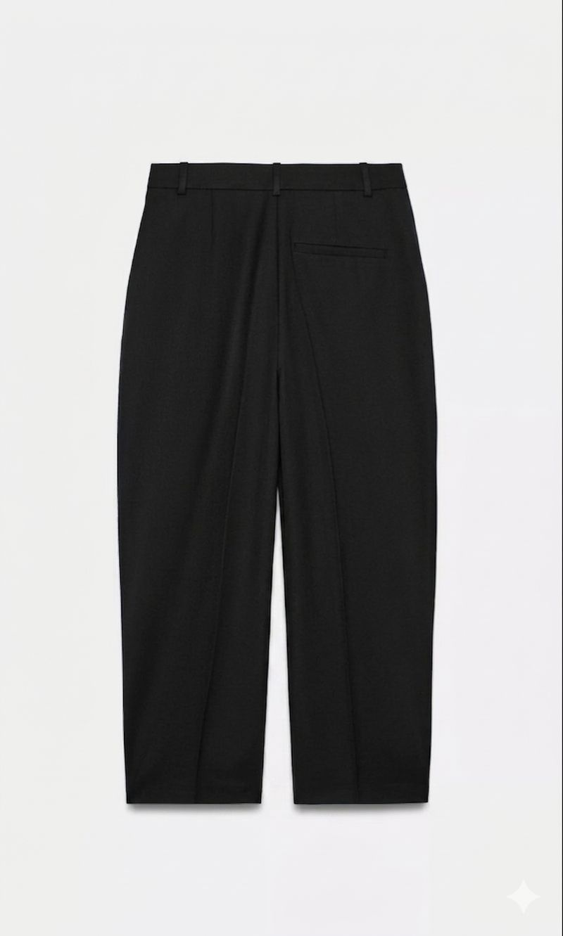 Pantalon Tailleur Croisé